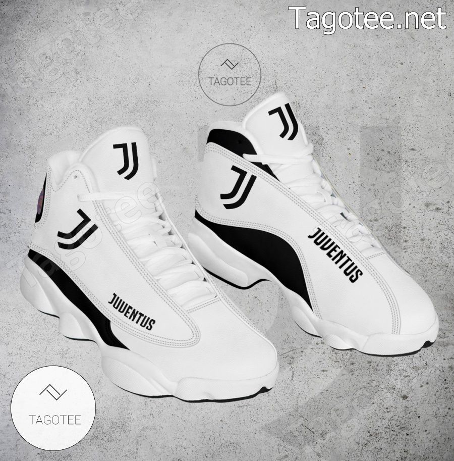 Juventus Logo Air Jordan 13 Shoes - BiShop