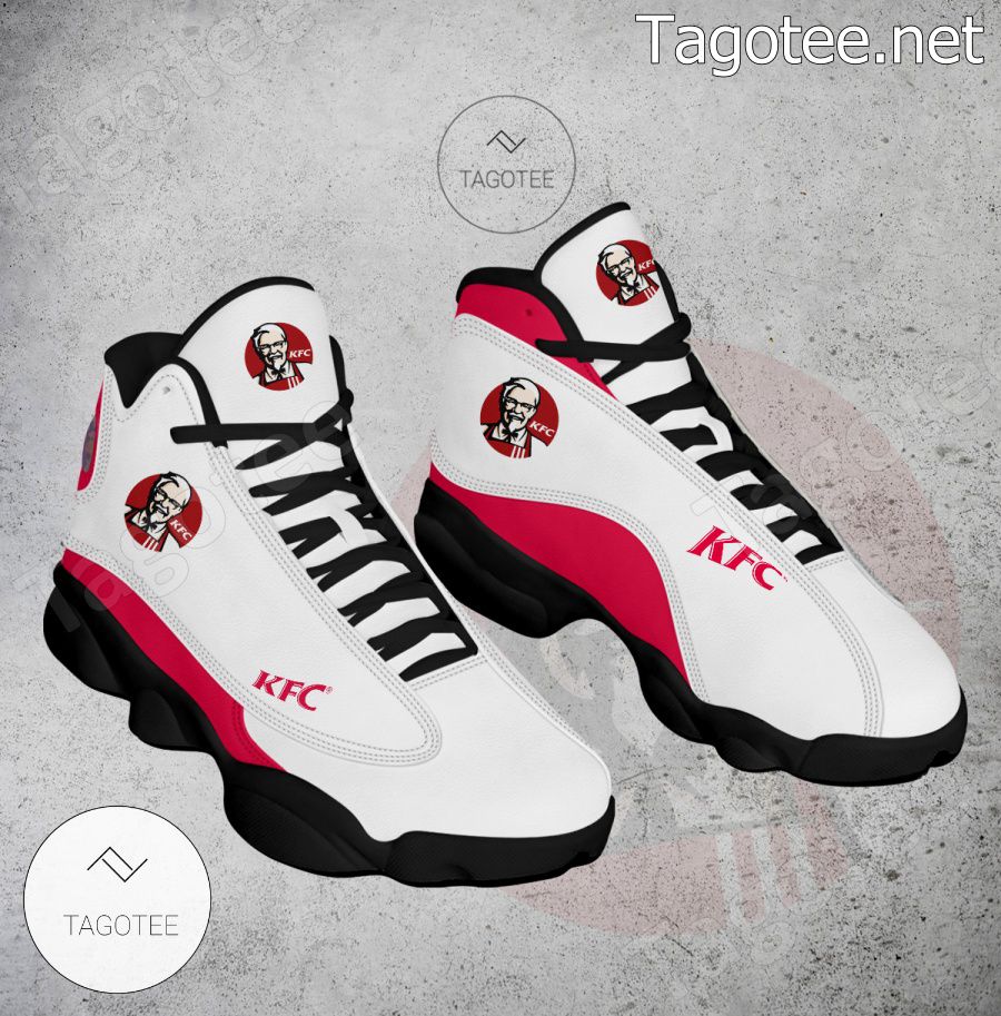 Kentucky Fried Chicken (KFC) Logo Air Jordan 13 Shoes - MiuShop a