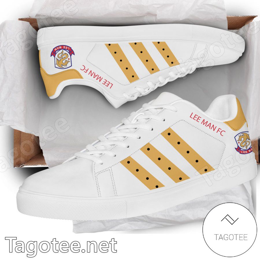 Lee Man FC Logo Stan Smith Shoes - BiShop