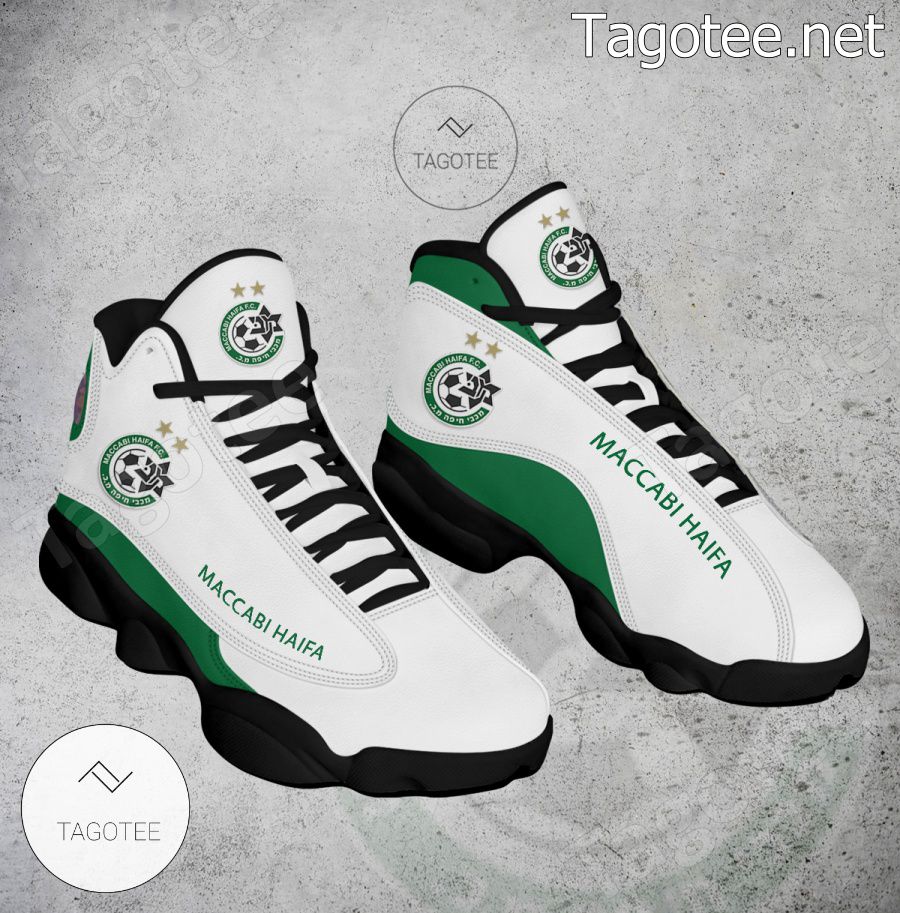 Maccabi Haifa Logo Air Jordan 13 Shoes - BiShop a