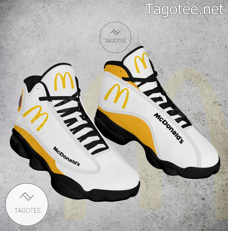 McDonald's Logo Air Jordan 13 Shoes - MiuShop a