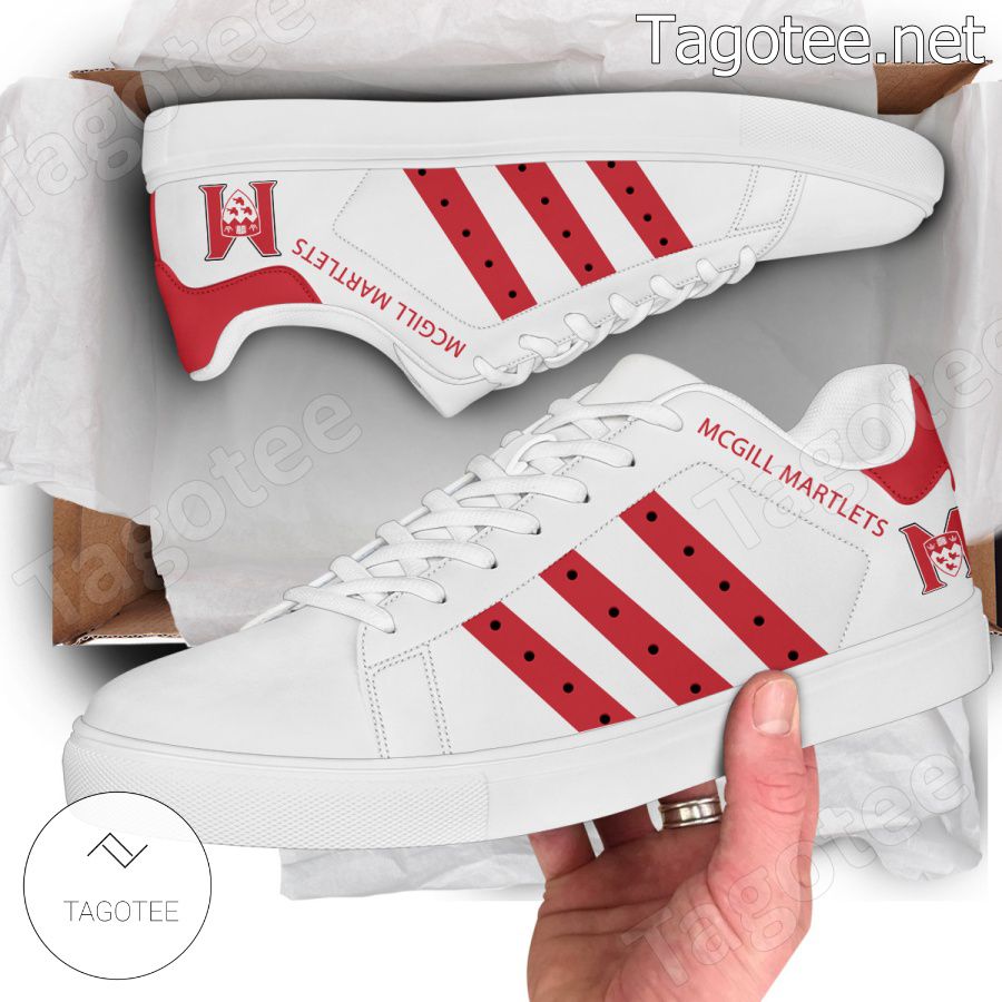 McGill Martlets Hockey Stan Smith Shoes - EmonShop