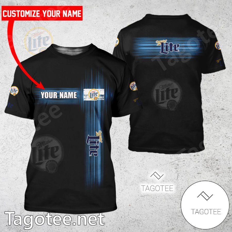 Miller Lite Custom Logo T-shirt, Hoodie - MiuShop