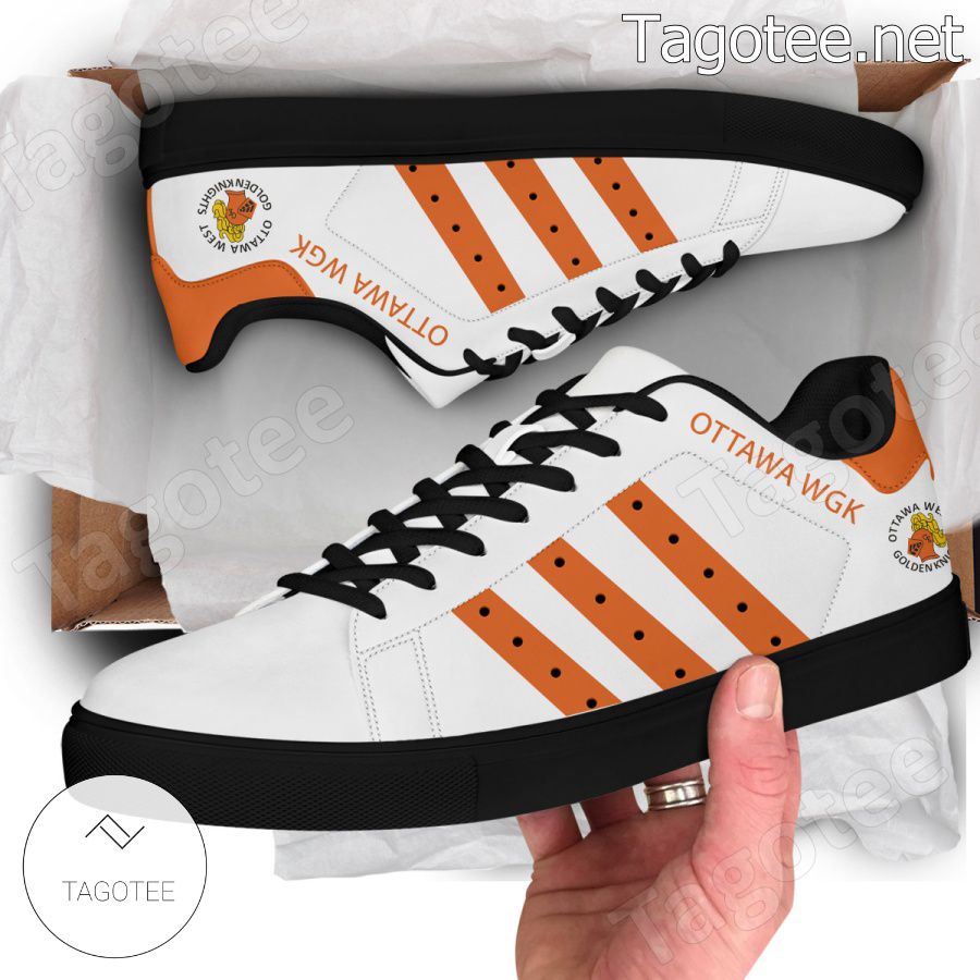 Ottawa WGK Hockey Stan Smith Shoes - EmonShop a