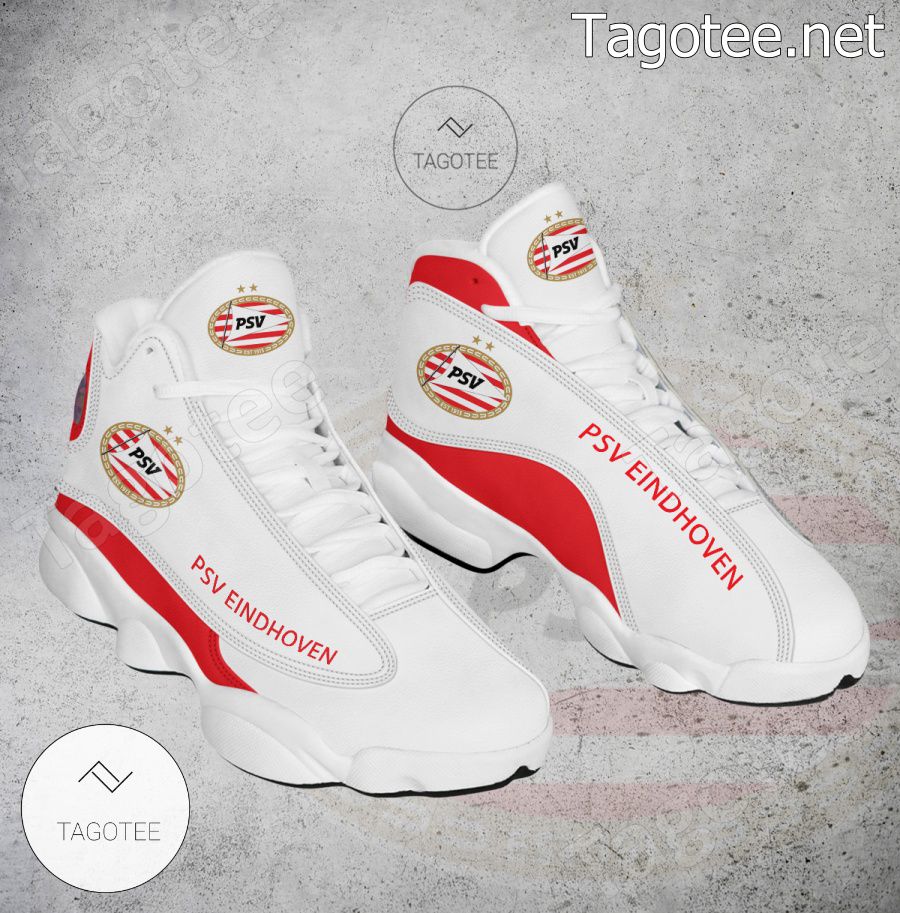 PSV Eindhoven Logo Air Jordan 13 Shoes - BiShop