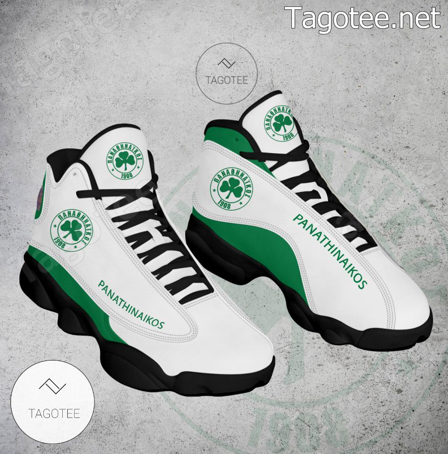 Panathinaikos Logo Air Jordan 13 Shoes - BiShop a