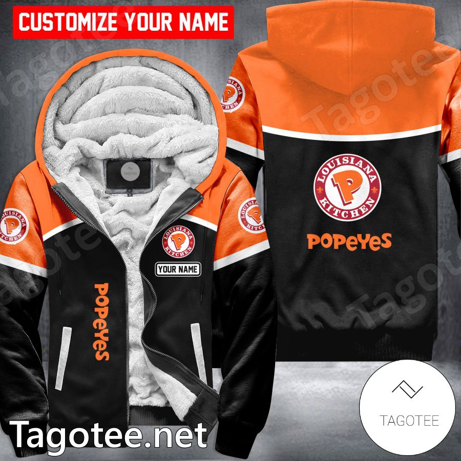 Popeyes Custom Uniform Fleece Hoodie - MiuShop