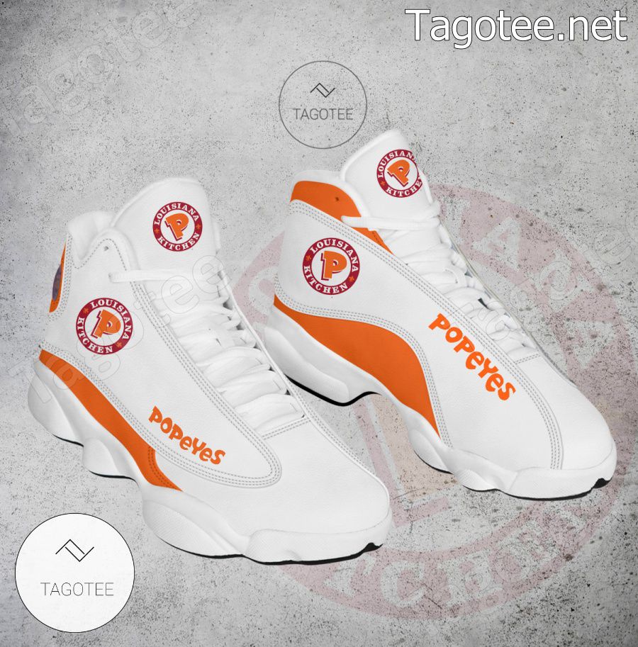 Popeyes Logo Air Jordan 13 Shoes - MiuShop