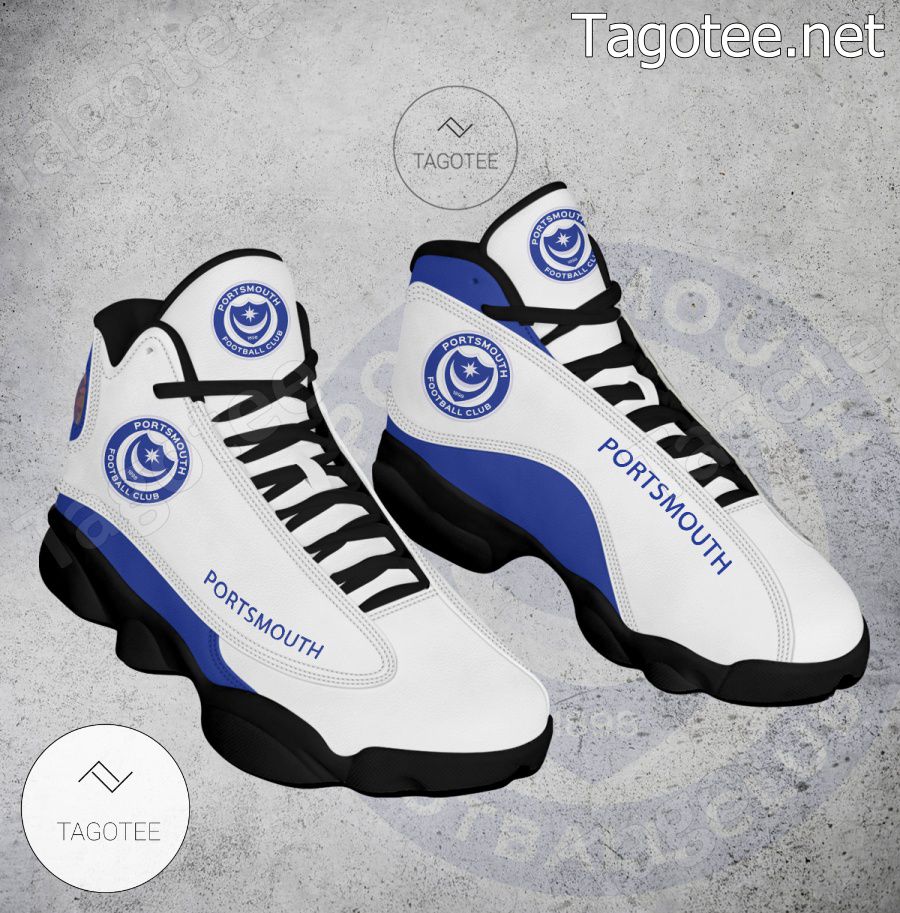 Portsmouth Logo Air Jordan 13 Shoes - BiShop a