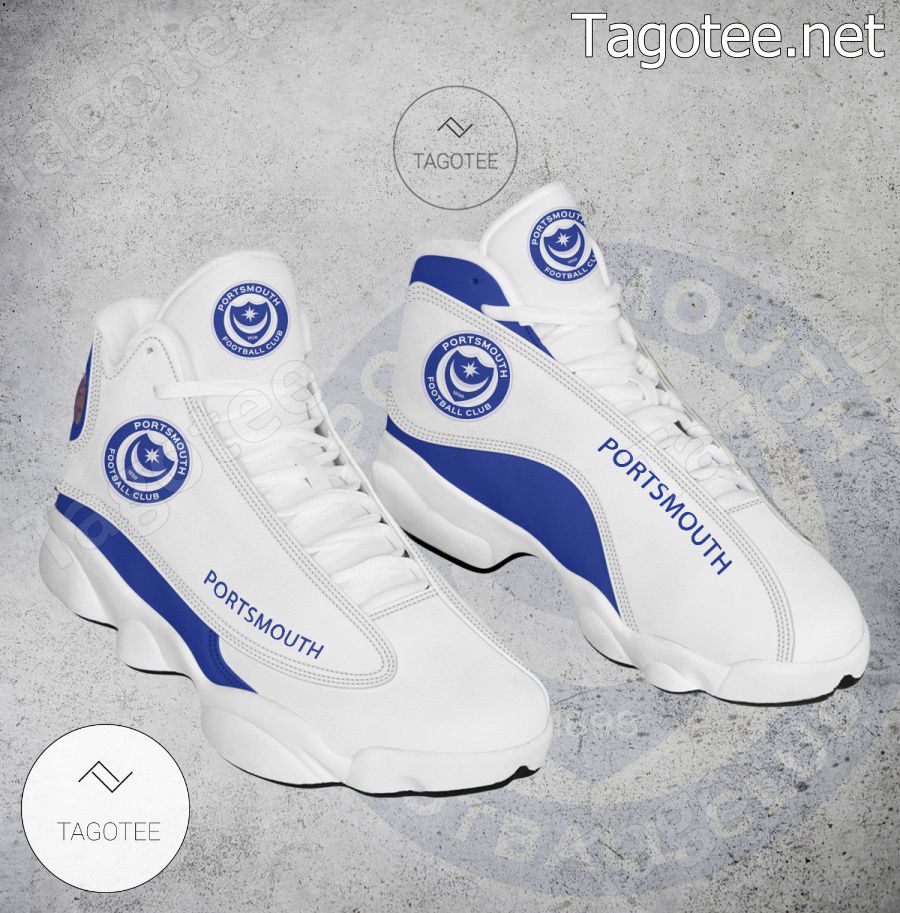 Portsmouth Logo Air Jordan 13 Shoes - BiShop