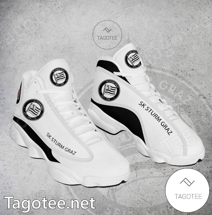 SK Sturm Graz Air Jordan 13 Shoes - BiShop