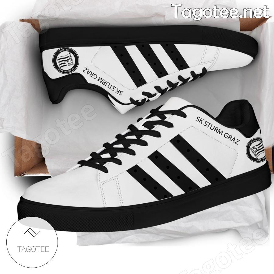 SK Sturm Graz Logo Stan Smith Shoes - BiShop-a