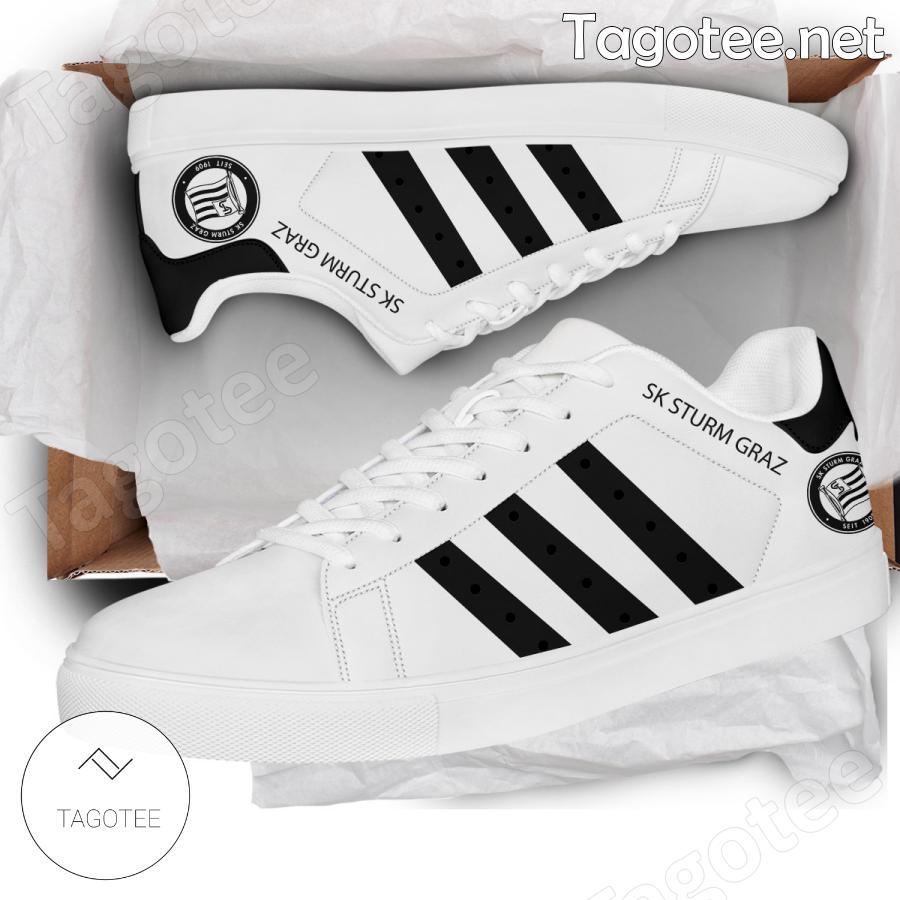 SK Sturm Graz Logo Stan Smith Shoes - BiShop