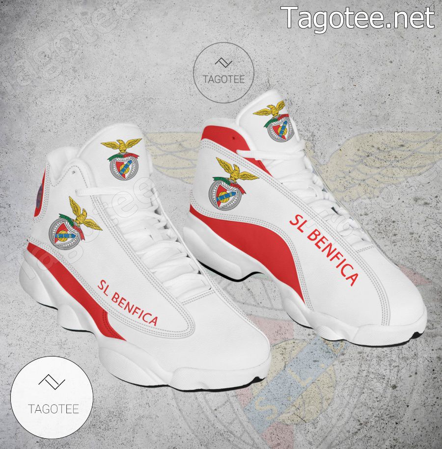 SL Benfica Logo Air Jordan 13 Shoes - BiShop