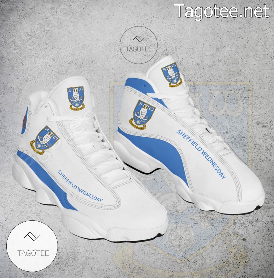 Sheffield Wednesday Logo Air Jordan 13 Shoes - BiShop