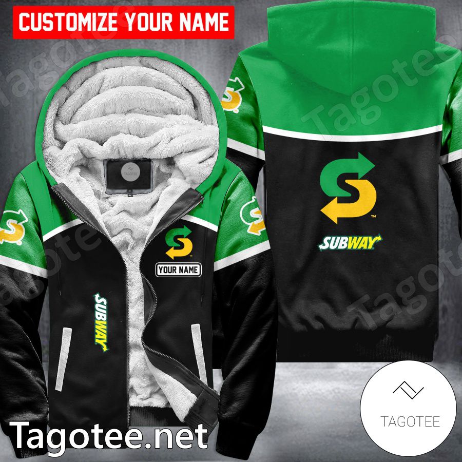 Subway Custom Uniform Fleece Hoodie - MiuShop