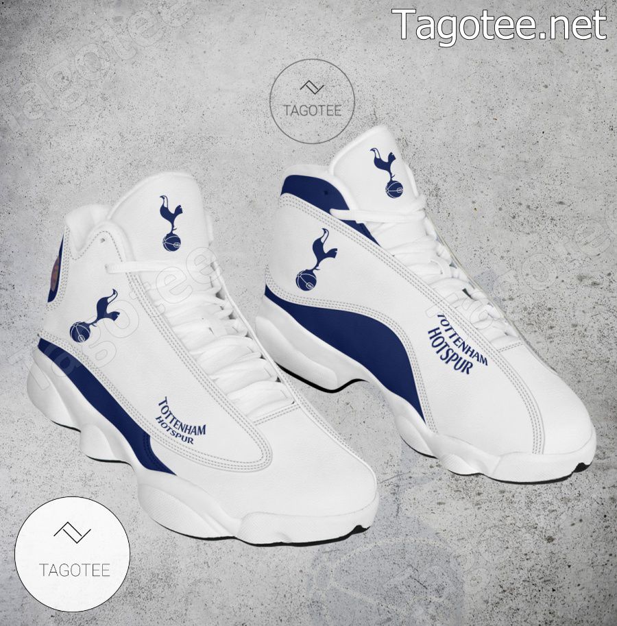 Tottenham Hotspur Logo Air Jordan 13 Shoes - BiShop