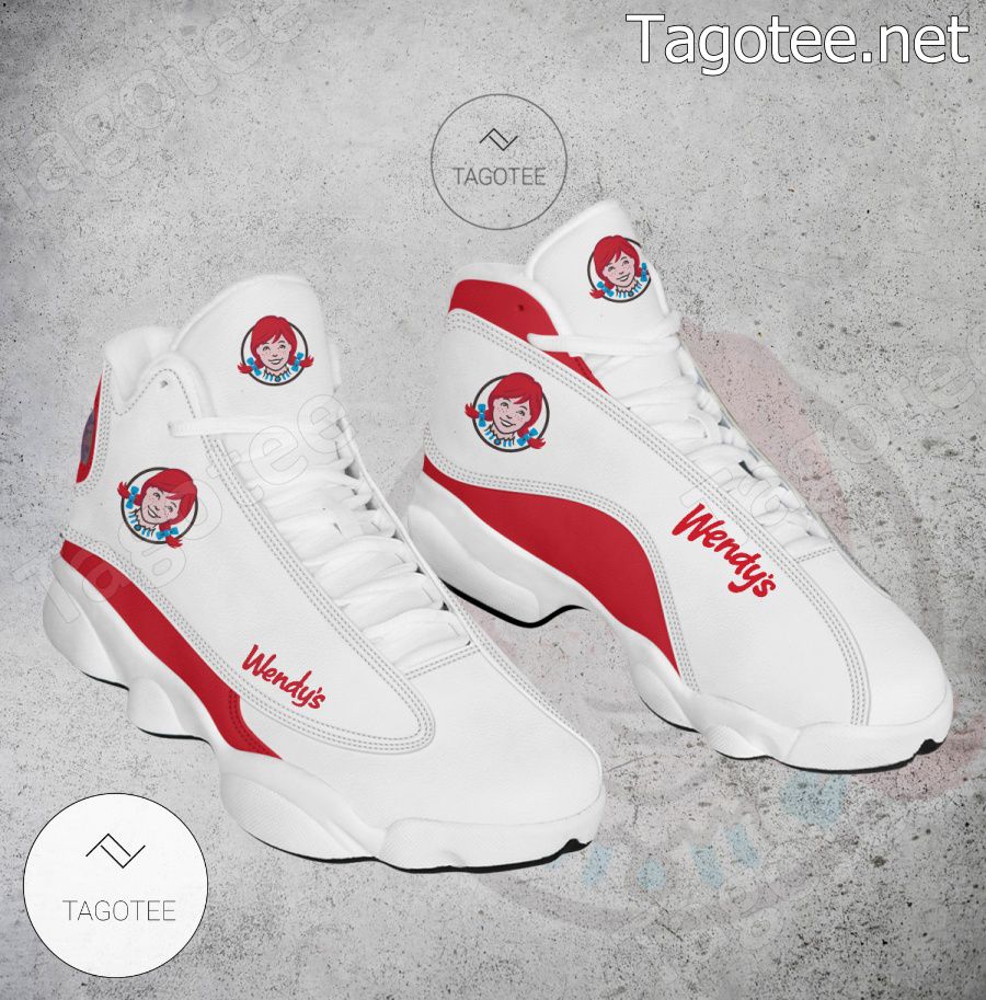 Wendy's Logo Air Jordan 13 Shoes - MiuShop