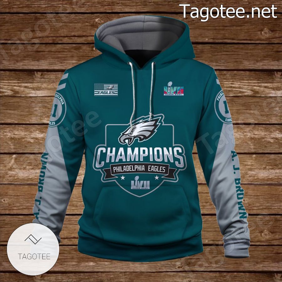 A. J. Brown 11 This Team Has No Quit Philadelphia Eagles Fan NFL Hoodie a