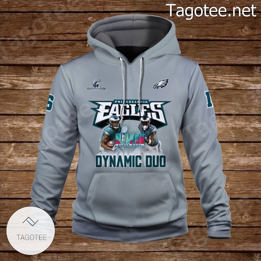 A.J. Brown DeVonta Smith Win Or Go Home Philadelphia Eagles Fan NFL Hoodie a