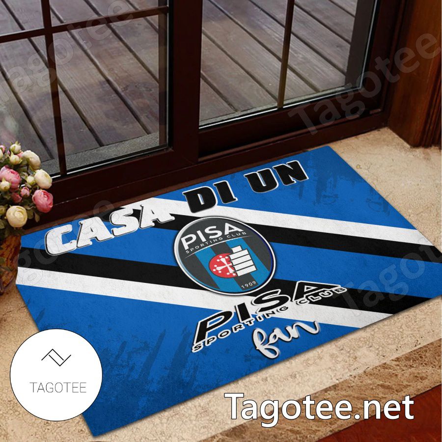 AC Pisa 1909 Home Of A Fan Doormat