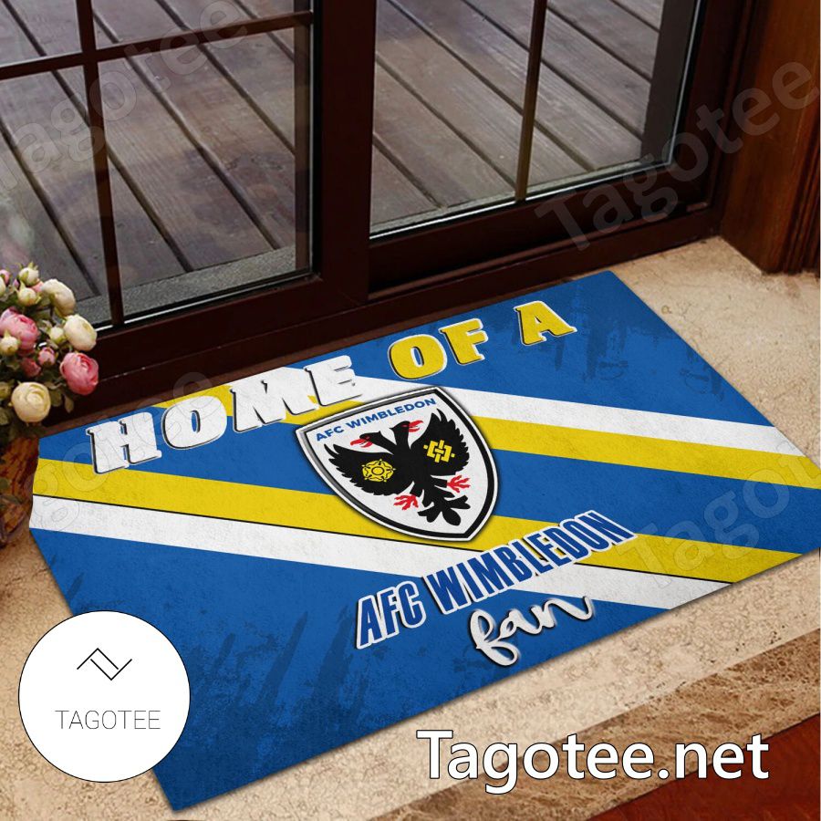 AFC Wimbledon Home Of A Fan Doormat