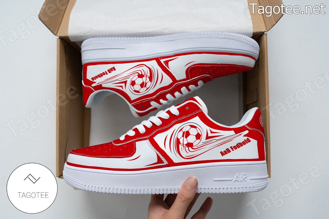 AaB Fodbold Logo Air Force 1 Shoes a