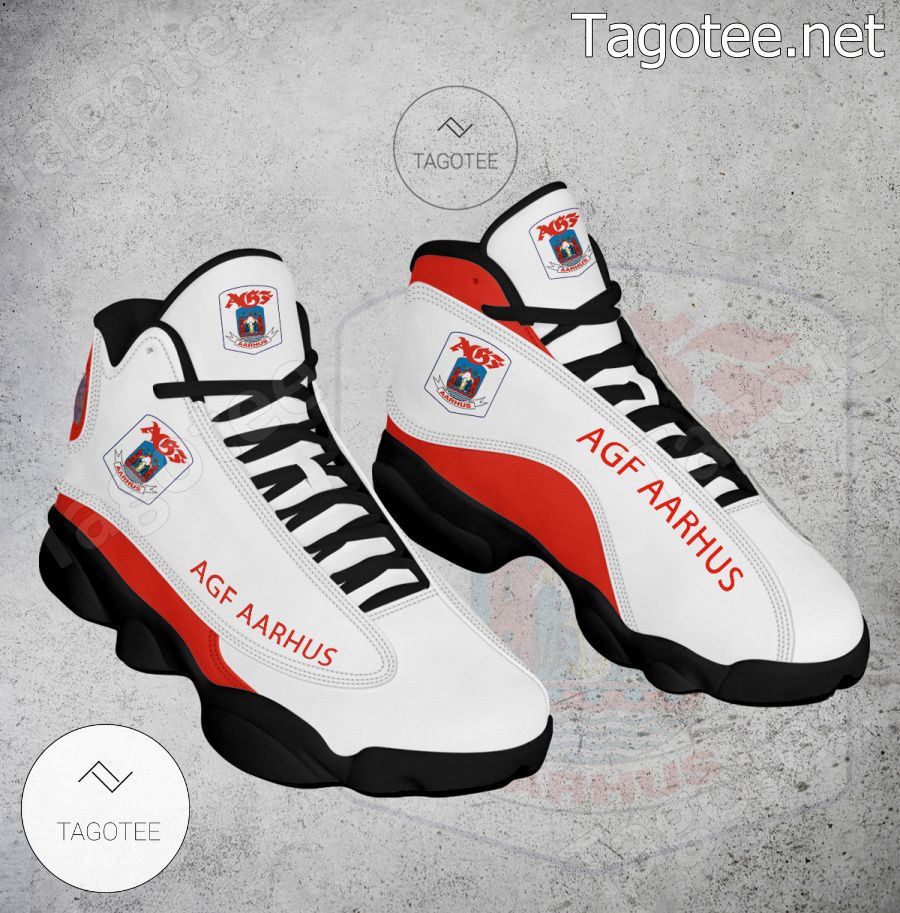 Aarhus Logo Air Jordan 13 Shoes - EmonShop a