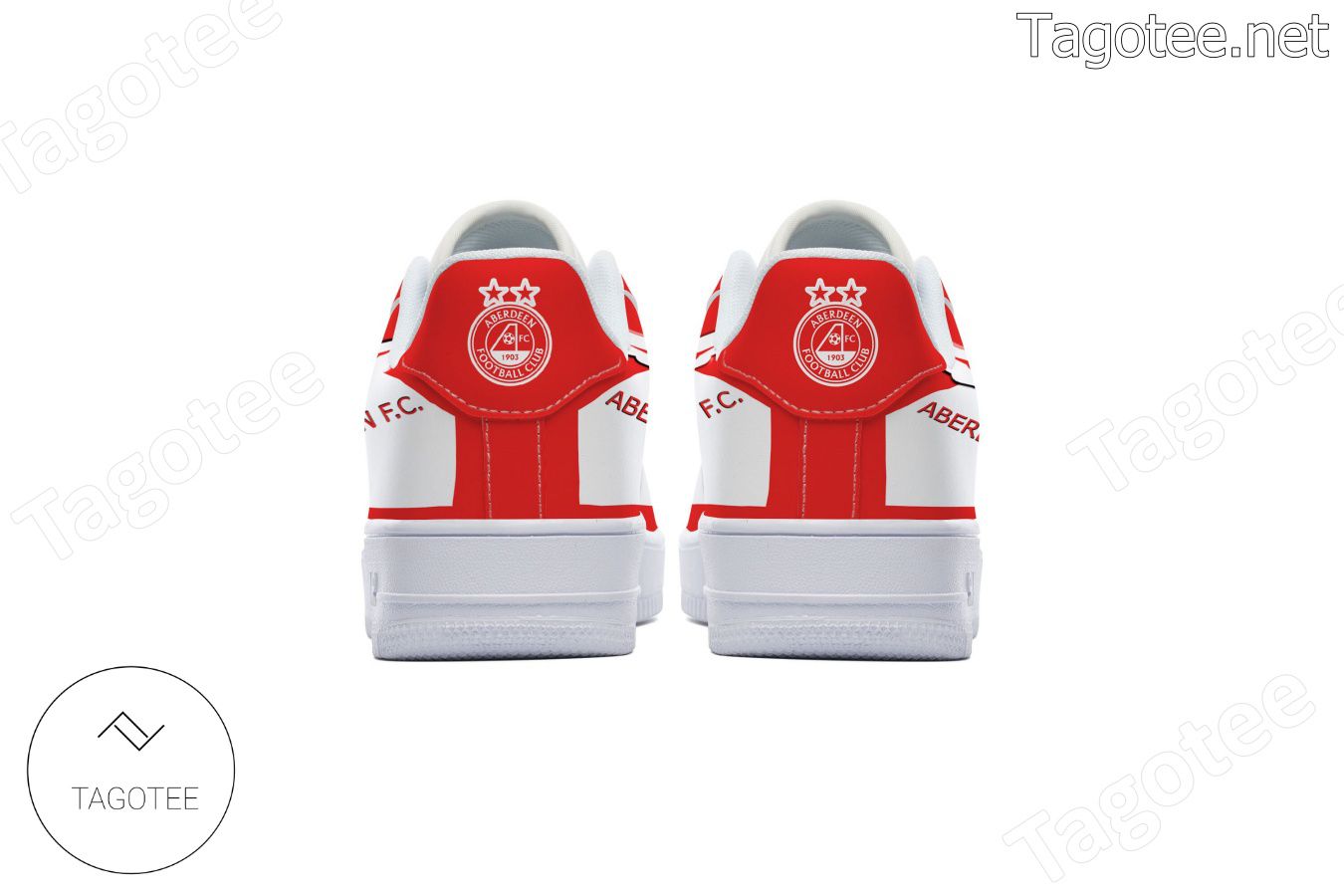 Aberdeen F.C. Logo Air Force 1 Shoes a