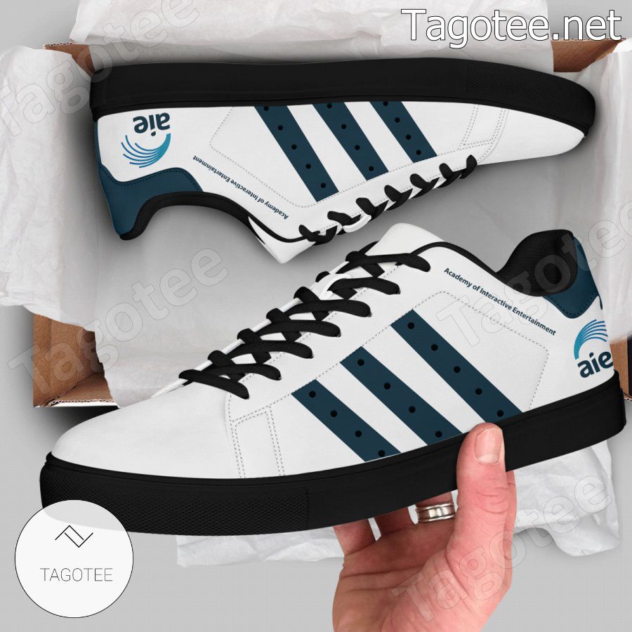 Academy of Interactive Entertainment Logo Stan Smith Shoes - EmonShop a