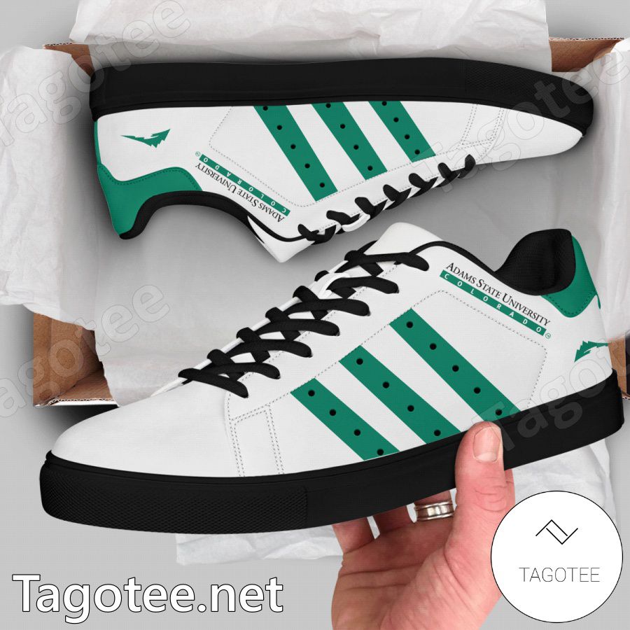 Adams State University Logo Stan Smith Shoes - BiShop a