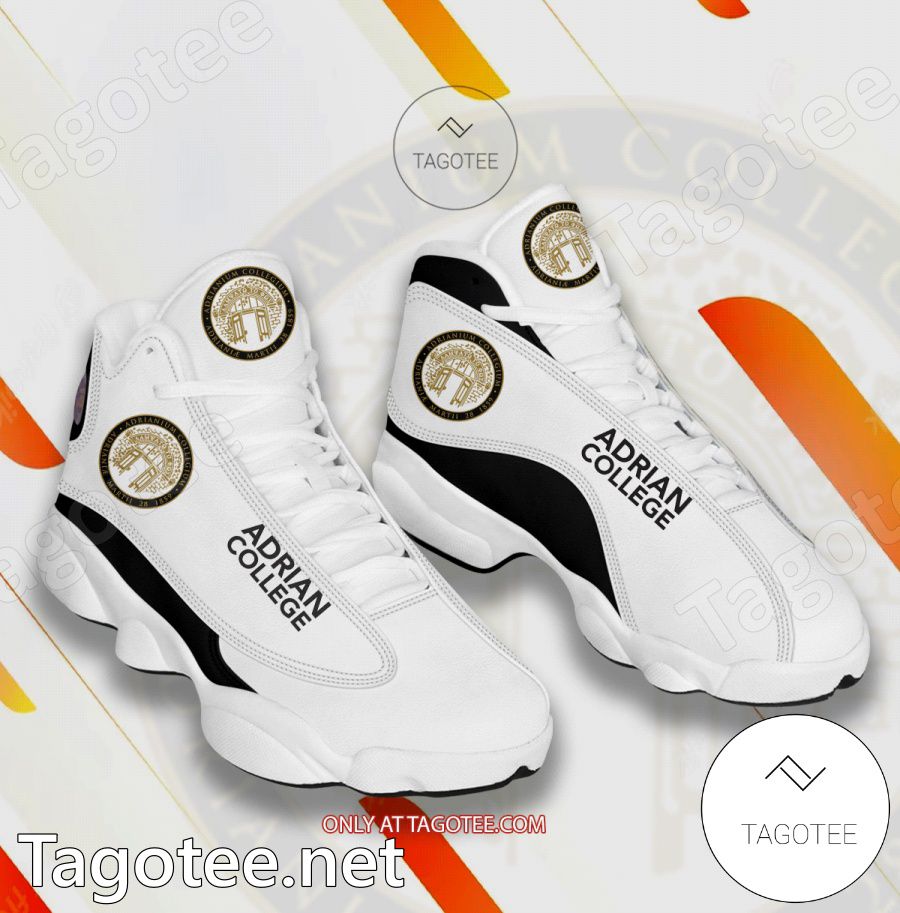 Adrian College Logo Air Jordan 13 Shoes - BiShop