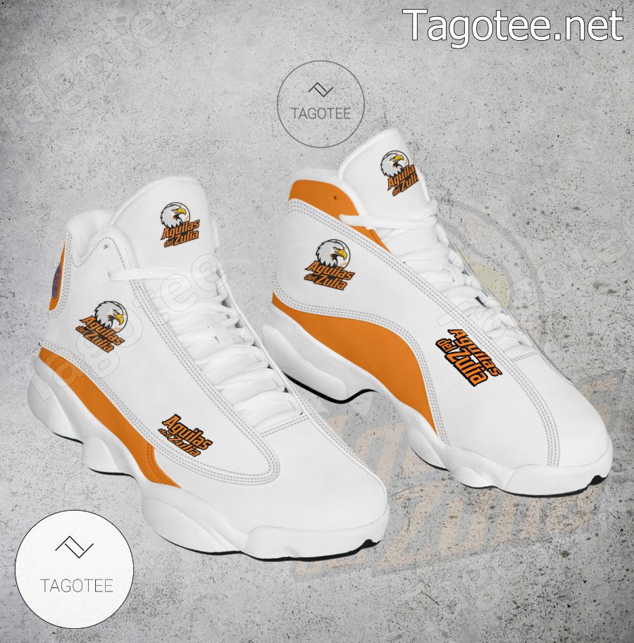 Aguilas del Zulia Logo Air Jordan 13 Shoes - EmonShop