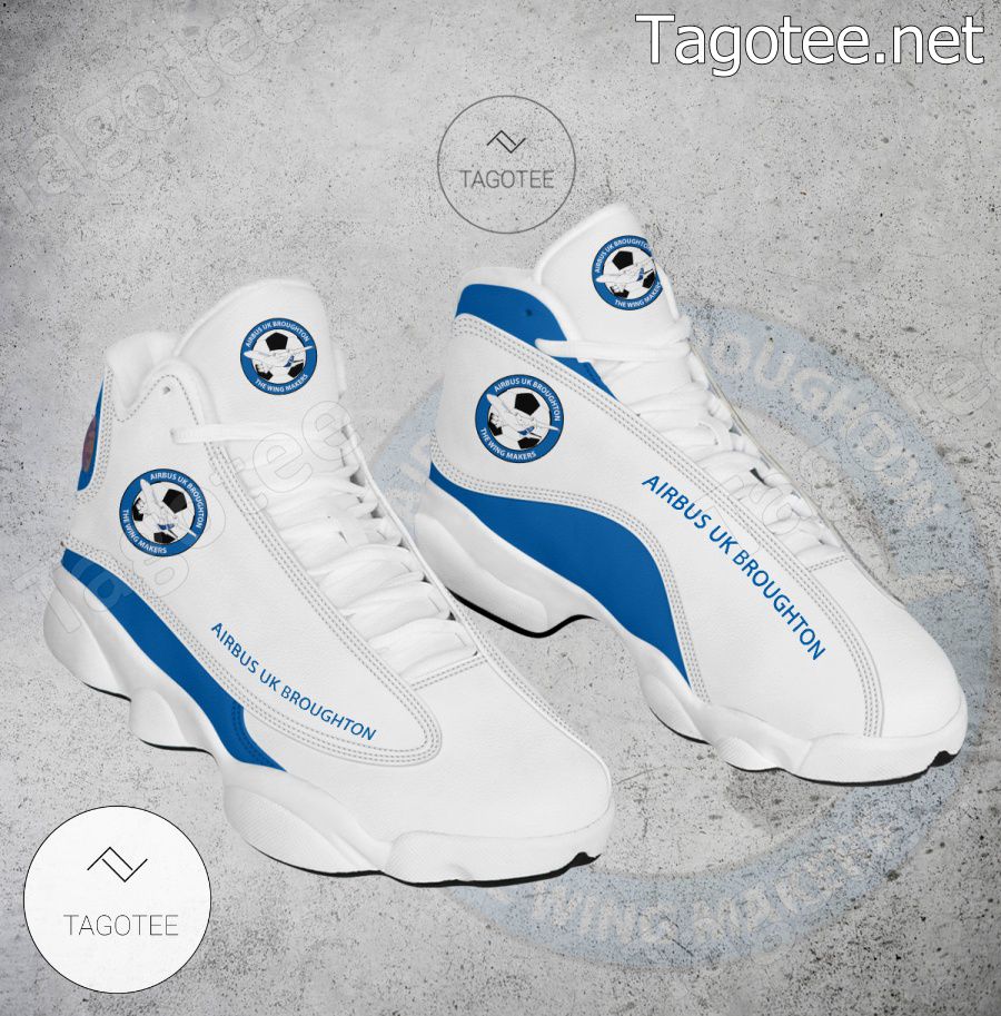 Airbus UK Broughton Logo Air Jordan 13 Shoes - EmonShop