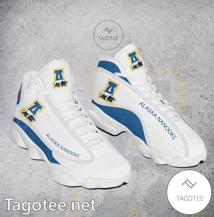 Alaska Nanooks Club Air Jordan 13 Shoes - BiShop