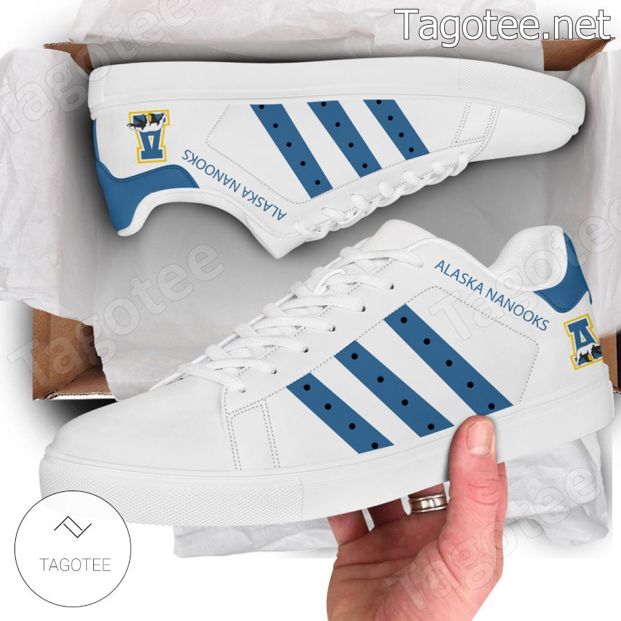 Alaska Nanooks Hockey Stan Smith Shoes - BiShop