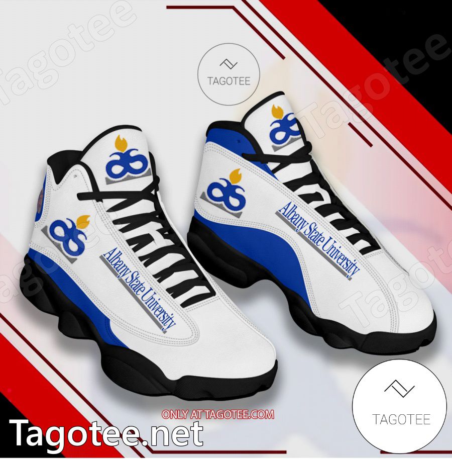 Albany State University Logo Air Jordan 13 Shoes - BiShop a