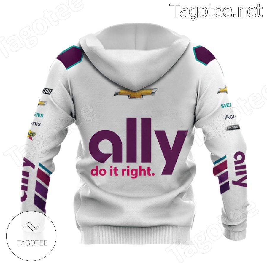 Alex Bowman Car Racing Ally Do It Right Hoodie a