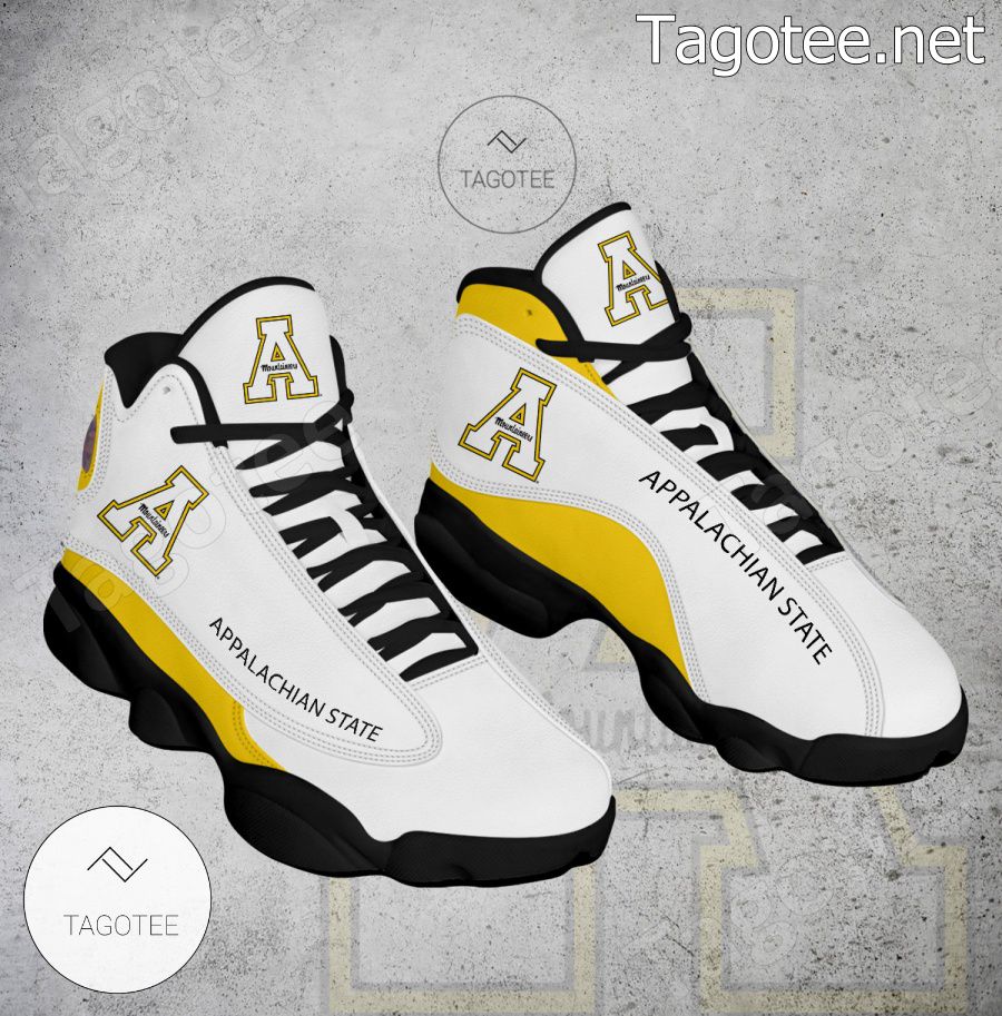 Appalachian State NCAA Logo Air Jordan 13 Shoes - BiShop a