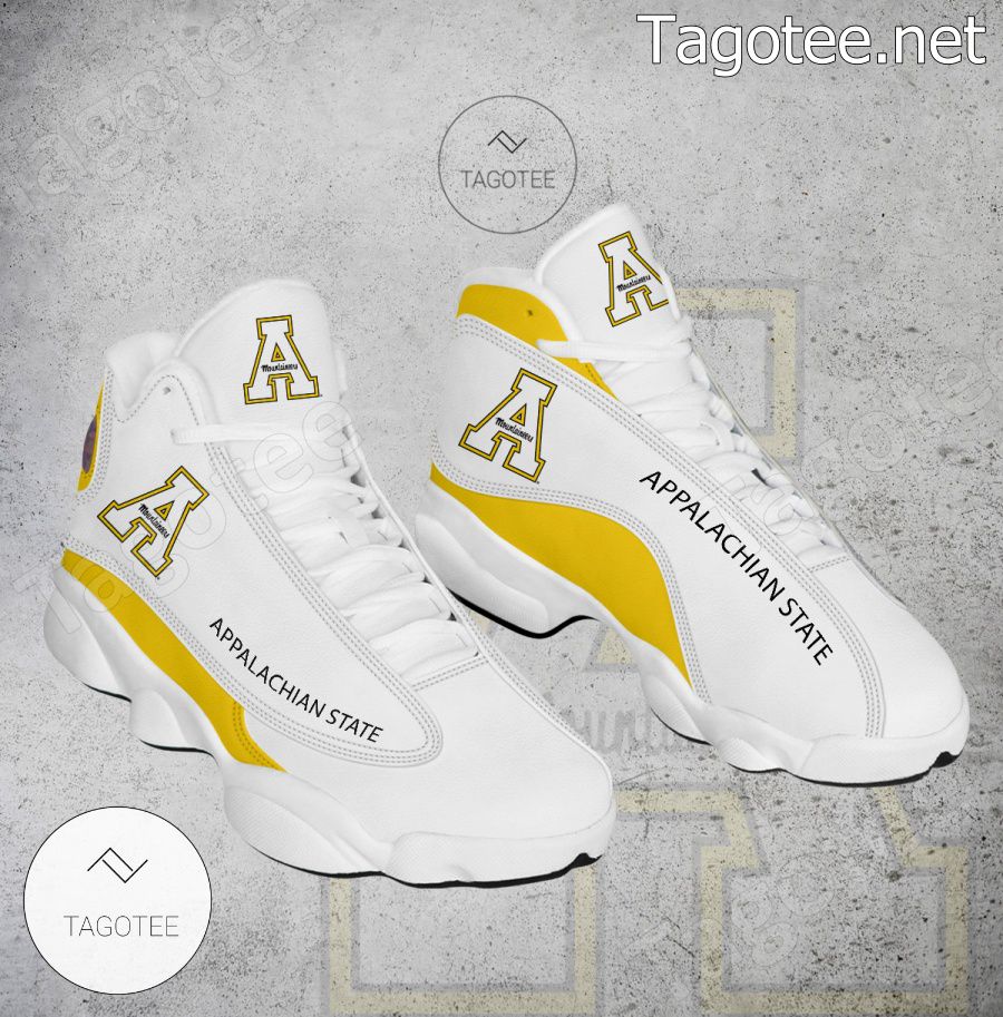 Appalachian State NCAA Logo Air Jordan 13 Shoes - BiShop