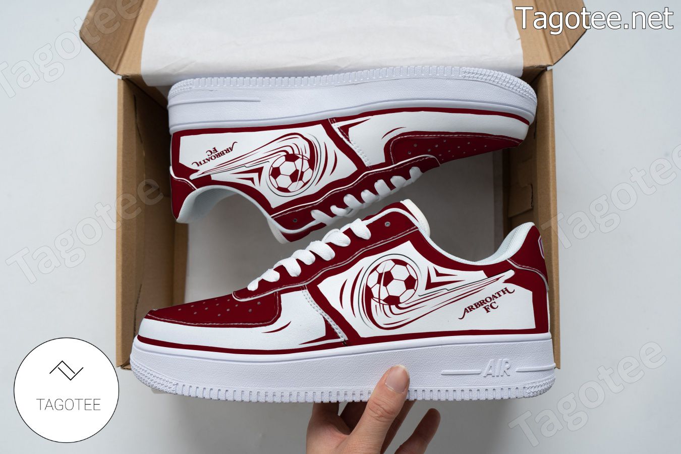 Arbroath F.C. Logo Air Force 1 Shoes a