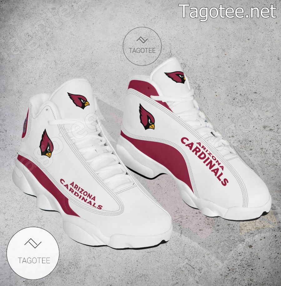 Arizona Cardinals Logo Air Jordan 13 Shoes - EmonShop