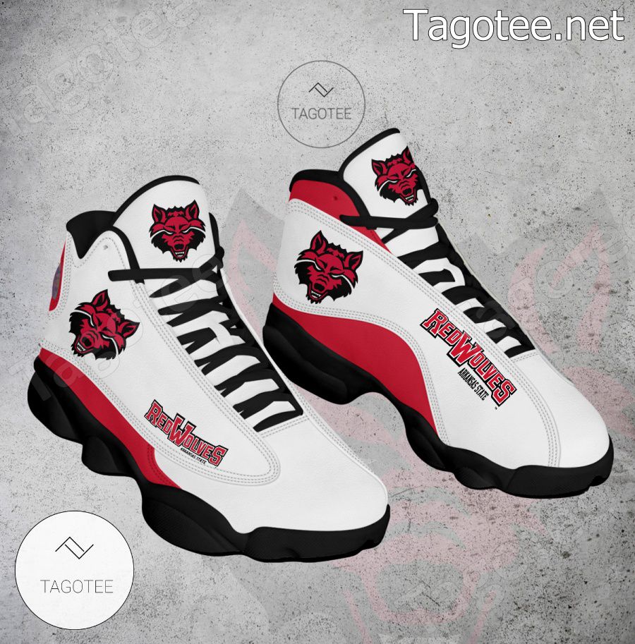 Arkansas State NCAA Logo Air Jordan 13 Shoes - BiShop a