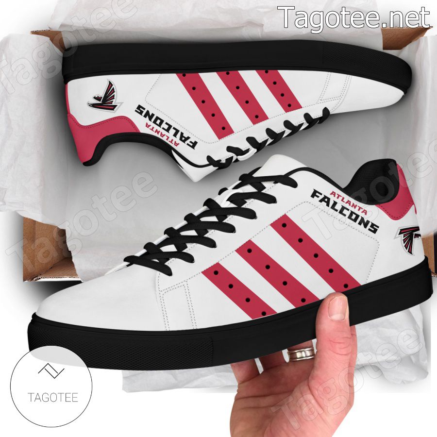 Atlanta Falcons NFL Logo Stan Smith Shoes - EmonShop a