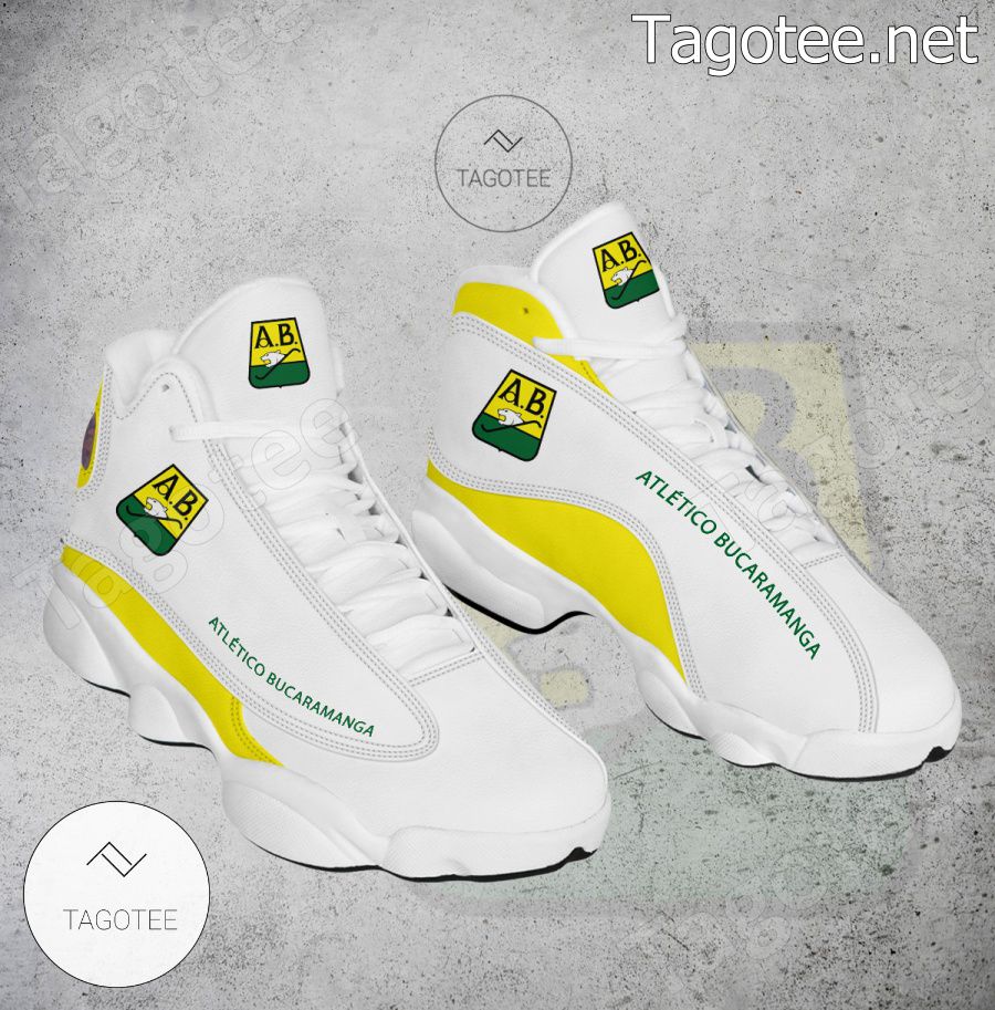 Atletico Bucaramanga Logo Air Jordan 13 Shoes - EmonShop