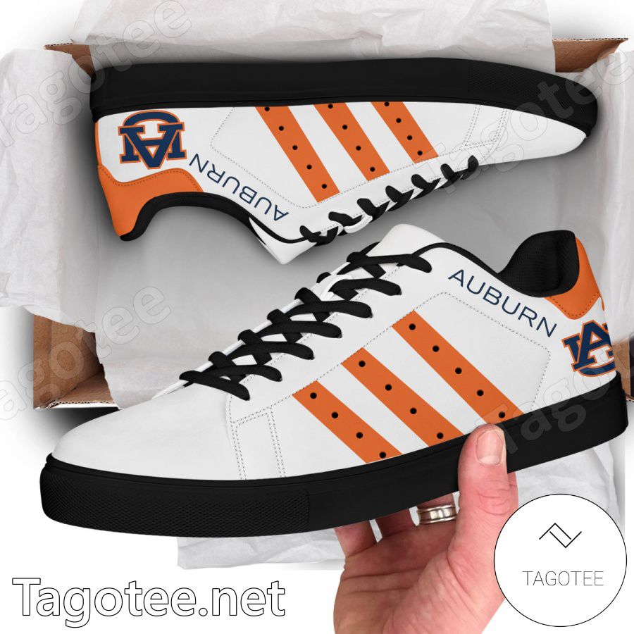 Auburn NCAA Stan Smith Shoes - BiShop a