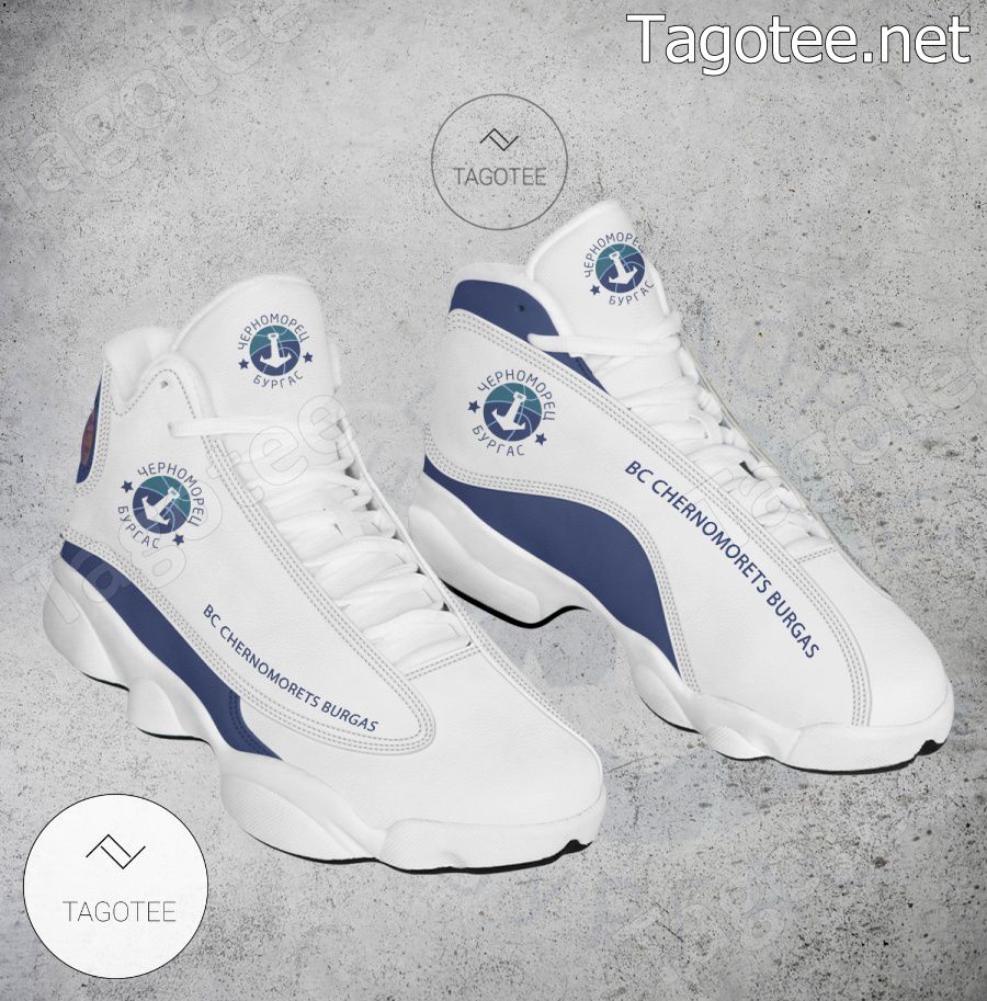 BC Chernomorets Burgas Logo Air Jordan 13 Shoes - EmonShop