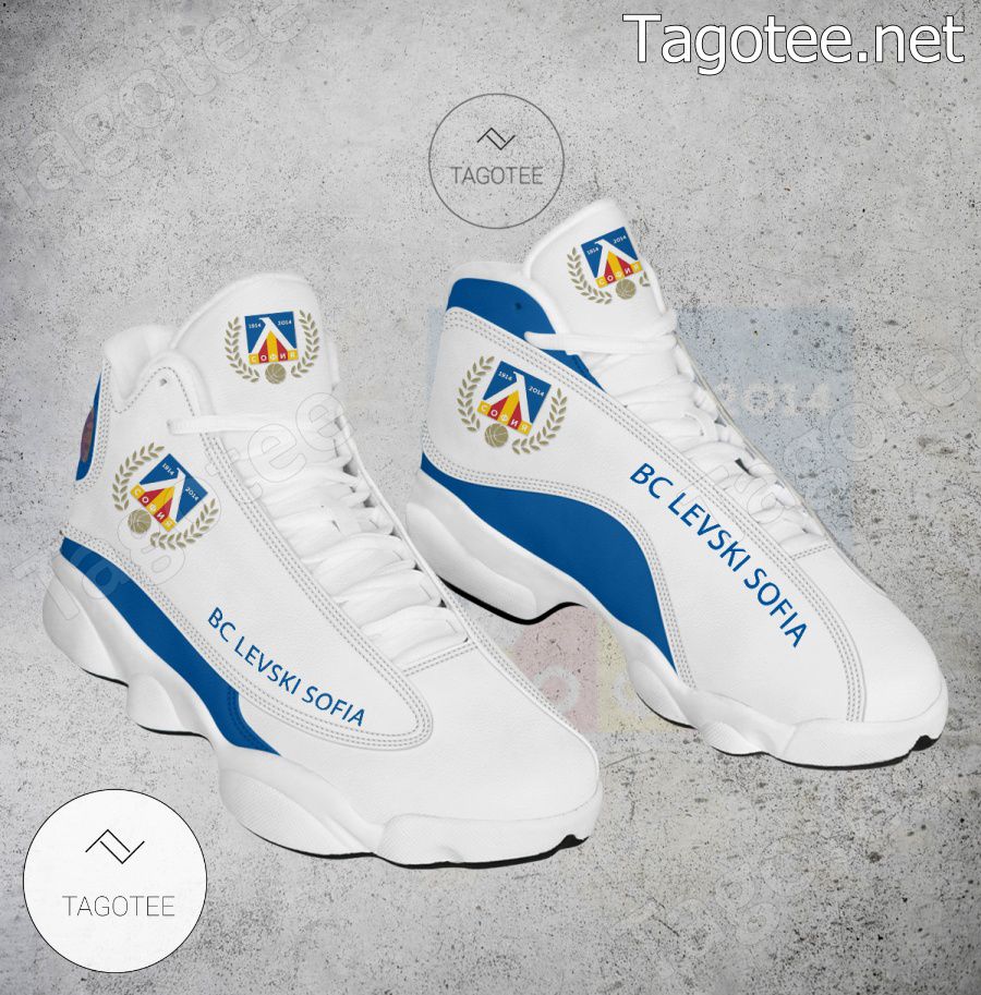 BC Levski Sofia Logo Air Jordan 13 Shoes - EmonShop