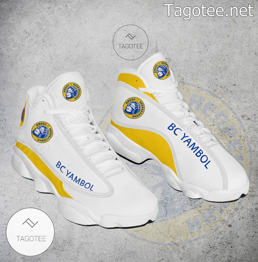 BC Yambol Logo Air Jordan 13 Shoes - EmonShop