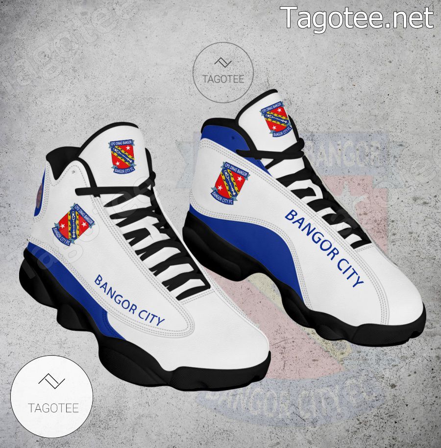 Bangor City Logo Air Jordan 13 Shoes - EmonShop a